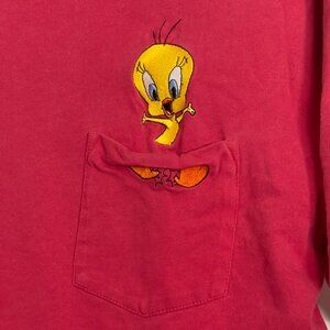 Vintage 1995 Warner Bros Studio Store Tweety Bird T-Shirt